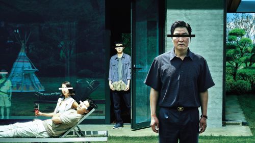 Scene from Korean Movie Parasite