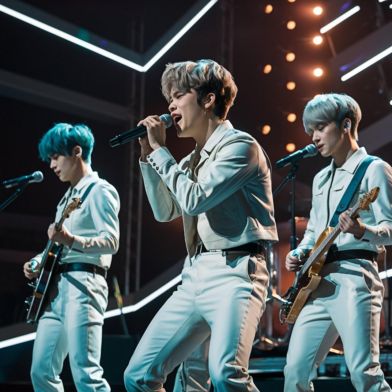K-pop Boy Band Performance